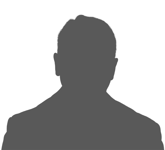 Blank male silhouette placeholder.