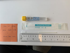 Roche Cobas PCR media paired with Sensor Health swab