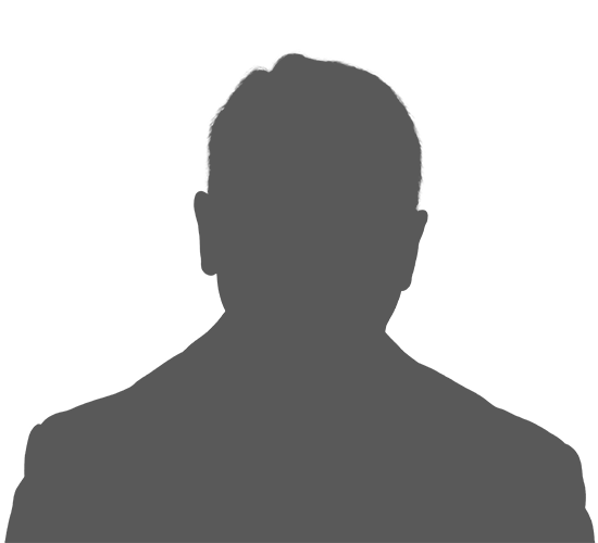 Une silhouette masculine sans détail.